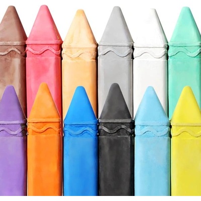 Small foot by Legler Small Foot Комплект големи цветни тебешири 3 опаковки