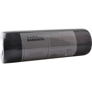 BARBURYS Elastic Paper Collars černý ochranný krepový límec kolem krku 5 ks