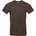 B&C Collection B&c e190 / Мъжка тениска от плътен памук - кафява xl (01003t14504)