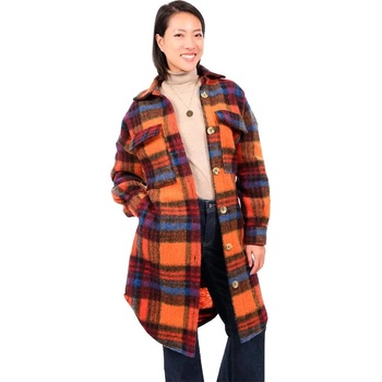 SURI FREY Палто Suri frey Wool sfy freyday coat - Orange (Orange Blau)