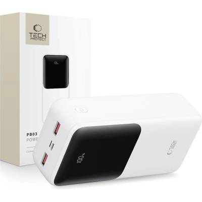 Tech-Protect 30000 mAh PB03 White