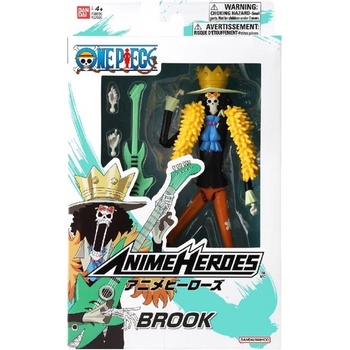 BANDAI Anime heroes one piece - brook (ah37006)