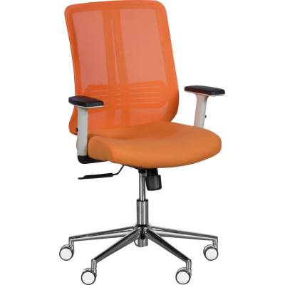 Президентски офис стол lorena - оранжев (3520779)