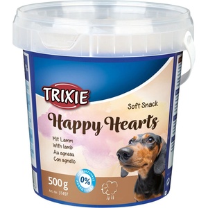 TRIXIE Памукчета Soft Snack Happy Hearts - сърчица, 500г