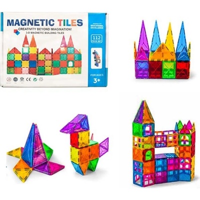 Magnetic Tiles sada 112ks