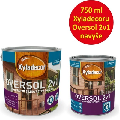 Xyladecor Oversol 2v1 2,5 l meranti