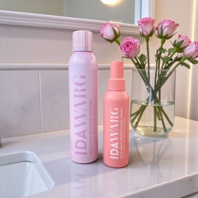 IDA WARG Сет за Коса и Тяло Ida Warg Енергизираща мус пяна & Термозащитен спрей