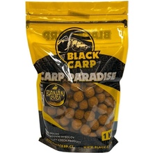 Black Carp Boilies Banán-Ryba 1kg 24mm