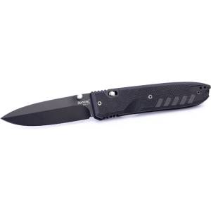 lionSTEEL 8701 g10 daghetta / Джобно ножче с острие от стомана d2 - черно (lion0108)