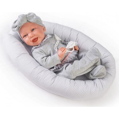 Antonio Juan 33228 CARLA realistická miminko s měkkým látkovým tělem 42 cm