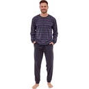 Cornette 117/280 Loose15 pánské pyžamo dlouhé tm.modré
