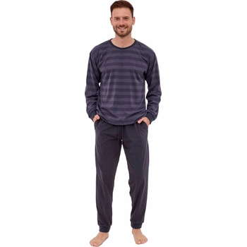 Cornette 117/280 Loose15 pánské pyžamo dlouhé tm.modré