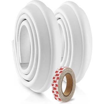 Image 1 of reer Меки протекторни ленти за ъгли Reer - бели, 2 броя (82040)