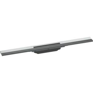 Hansgrohe RainDrain Flex - Линеен душ канал с решетка от неръждаема стомана 700, за монтаж в помещението, с възможност за скъсяване, хром 56043000 (56043000)