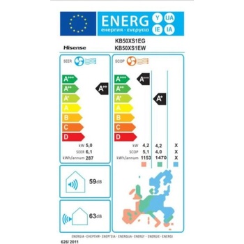 Image 1 of Hisense KB50XS1EG / KB50XS1EW (KB50XS1E) Wings Pro
