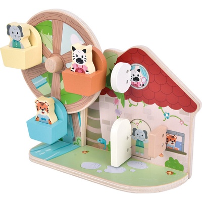 Small Foot motorická s ruským kolesom Priatelia z džungle