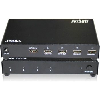 VCOM Кабел Vcom HDMI Selector 4x1 - DD434 (DD434)