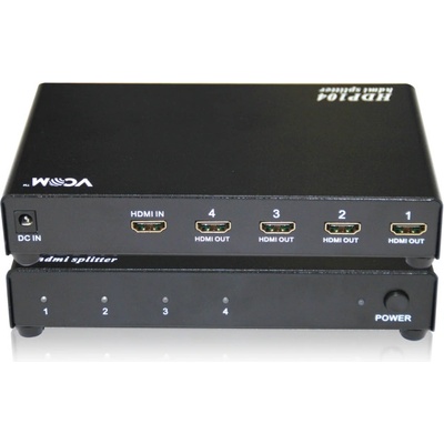 VCOM Кабел Vcom HDMI Selector 4x1 - DD434 (DD434)