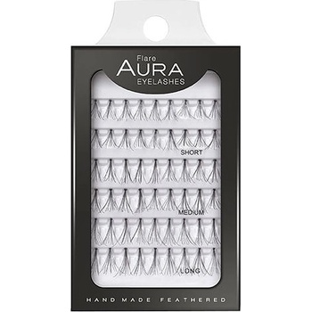 Aura Изкуствени мигли на снопчета Flare Eyelashes, N000