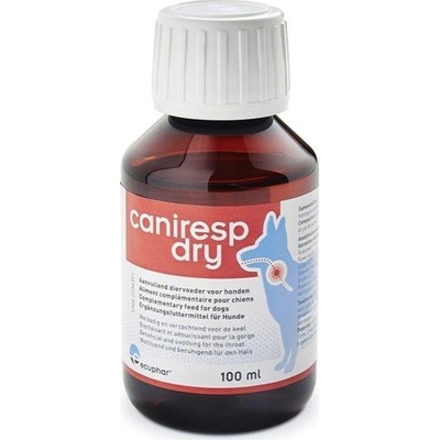 Caniresp dry sirup proti suchému kašlu pre psy 100ml