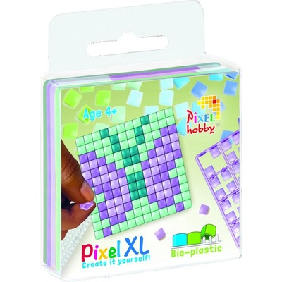 Pixelhobby Мозайка с пиксели XL, Pixelhobby, Магнит за хладилник - Пеперуда (27034)