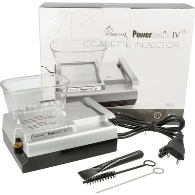 Powermatic Elektrická plnička dutinek IV stříbrná