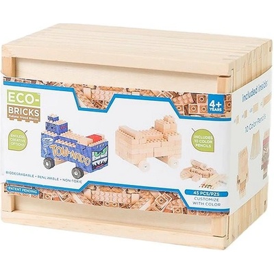 Once-kids Eco-bricks 45 kostek bambus
