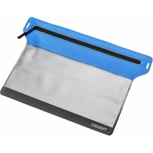Cocoon Zippered Flat Document Bag M grey/blue