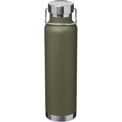 RCS nerezová láhev na vodu Thor s měděnou vakuovou izolací 650 ml Lesní zelená