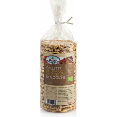 Castelfood bio pohánkové chrumkavé plátky 120 g