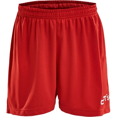 Squad Go Short Solid Jr, sportovní, dětské bright red Červená
