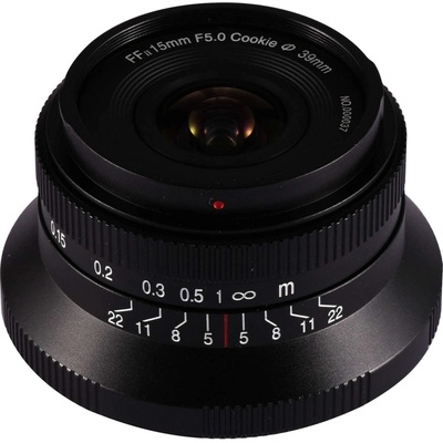 LAOWA 15 mm f/5 Cookie FF pro Sony E černý