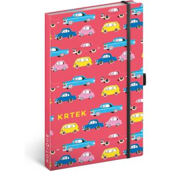 Notique Бележки за автомобили с къртици, подплатени, 13 x 21 cm BAAGL NOTIQUE | Cherven | Home | UNI