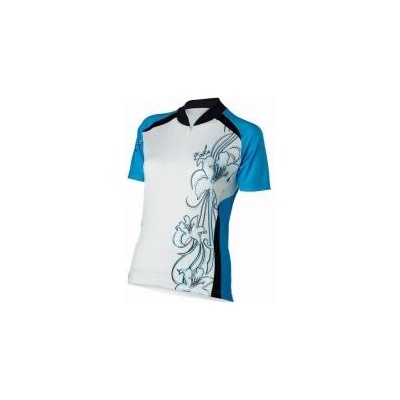 Briko SPARKLING grafika white-turquoise-black dámský