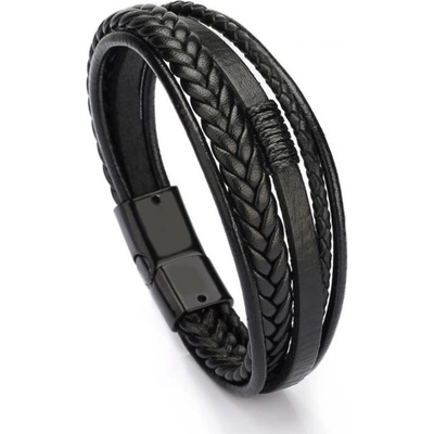 Amparo Miranda Náramok Miranda Men SL007 Black