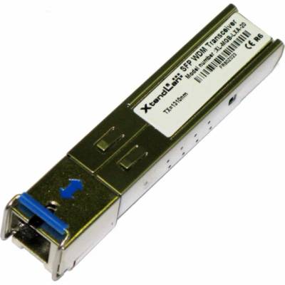 XtendLan mini GBIC SFP, SC, 1000Base-LX, 3km, WDM, TX1310nm/RX1550nm, Cisco, Planet kompatibilní, DDM