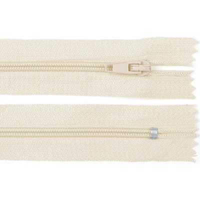Stoklasa Spirálový zip No 3 délka 20 cm pinlock Balení: 1 ks, Varianta: 306 béžová nejsv. 306 béžová nejsv.