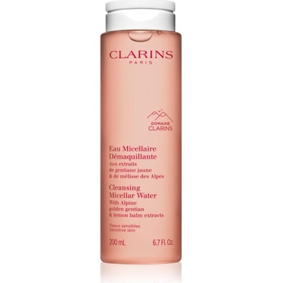 Clarins Cleansing Micellar Water почистваща мицеларна вода за чувствителна кожа на лицето 200ml