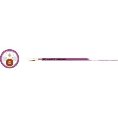 Helu 802339-1000 zbernicový kábel 2 x 2 x 0.34 mm² fialová 1000 m