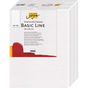 Kreul Платно Basic Line 18 x 24 cm 3 бр (631824)