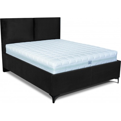 Mood Beneto s kovovým nožným výklopom 2219 / čierna