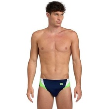 Arena Swim Briefs Panel Navy/Green/White