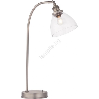 Endon Lighting 91740 - Настолна лампа HANSEN 1xE14/40W/230V матов хром (EN0176)