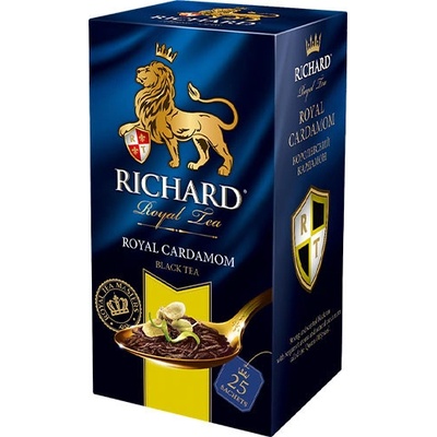 Richard Royal Cardamom černý čaj 25 sáčků