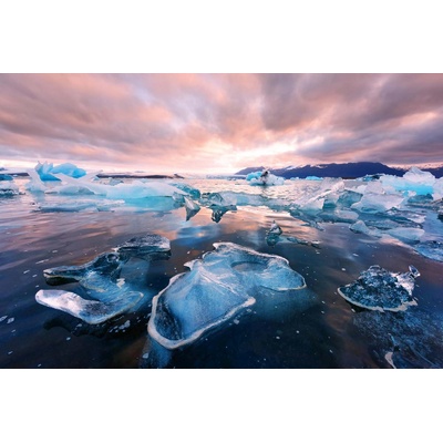 DIMEX ART Флизелинов фототапет ледникова лагуна 375 x 250 см