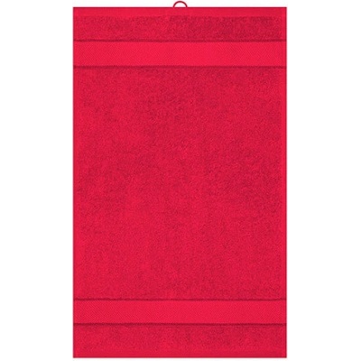 Myrtle beach Ručník malý MB441 Red 30 x 50 cm