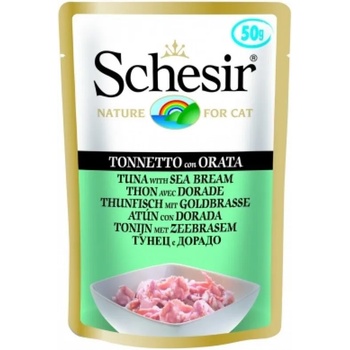 Image 1 of Schesir Adult Cat Pouch пауч за котки с риба тон ципура 50gr
