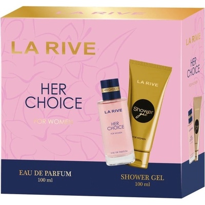 La Rive Her Choice EDP 100 ml + sprchový gel 100 ml
