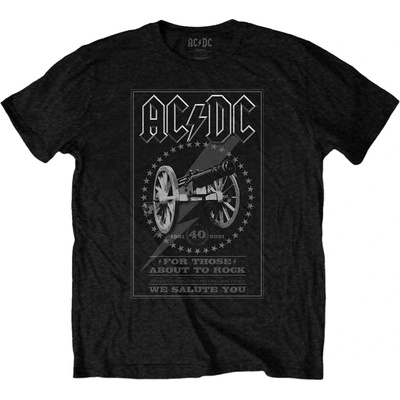 AC/DC FTATR 40th Monochrome Black XL Риза (ACDCTS97MB04)