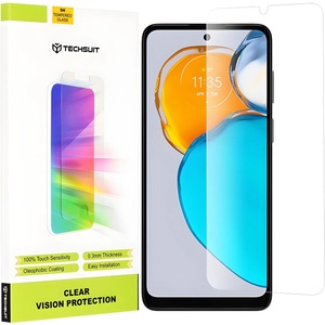 Techsuit защитно стъкло 9H за Motorola Moto E22s - Прозрачен KP29209